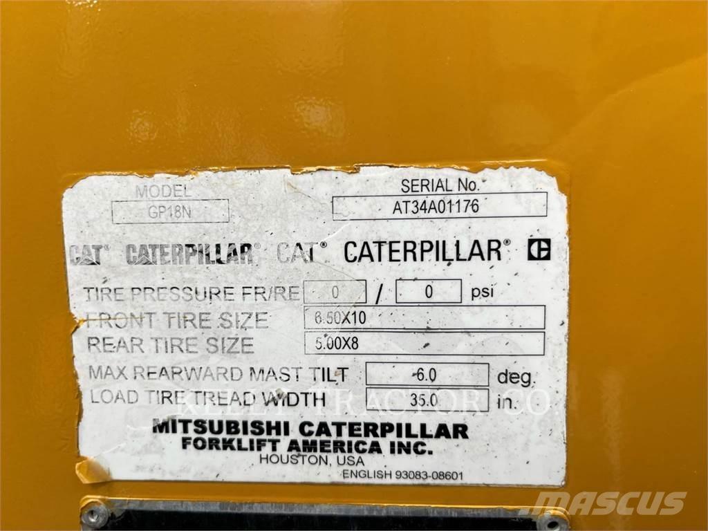CAT MCFGP18N5 Plinski viljuškari