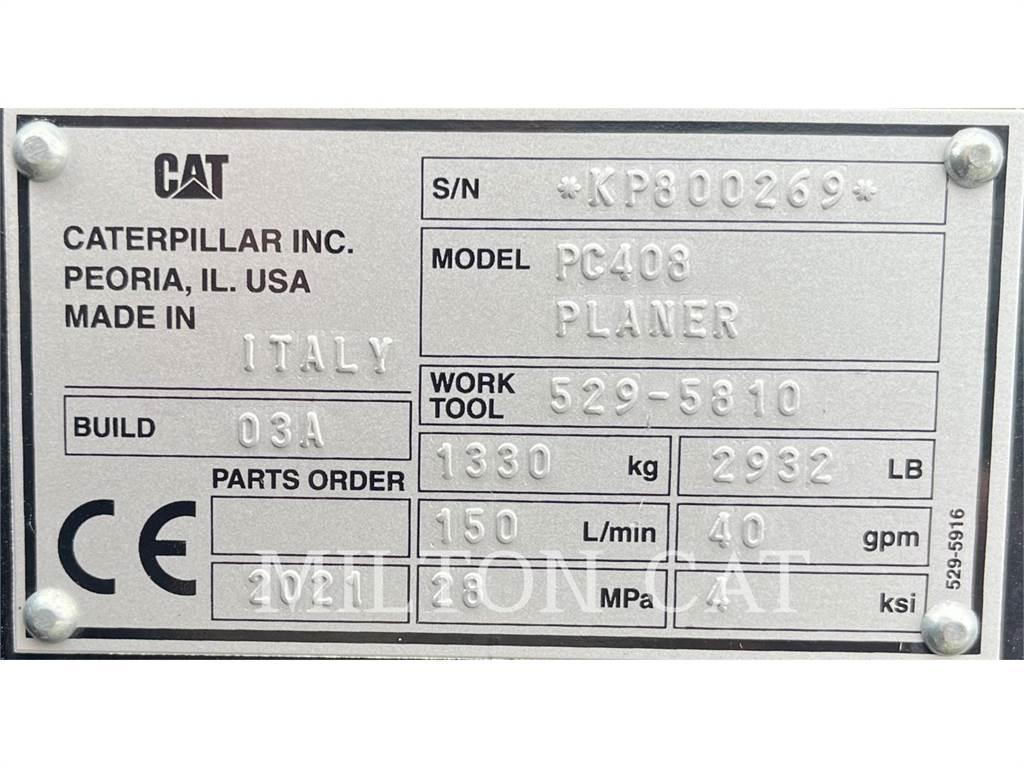 CAT PC408 COLD PLANER Planeri