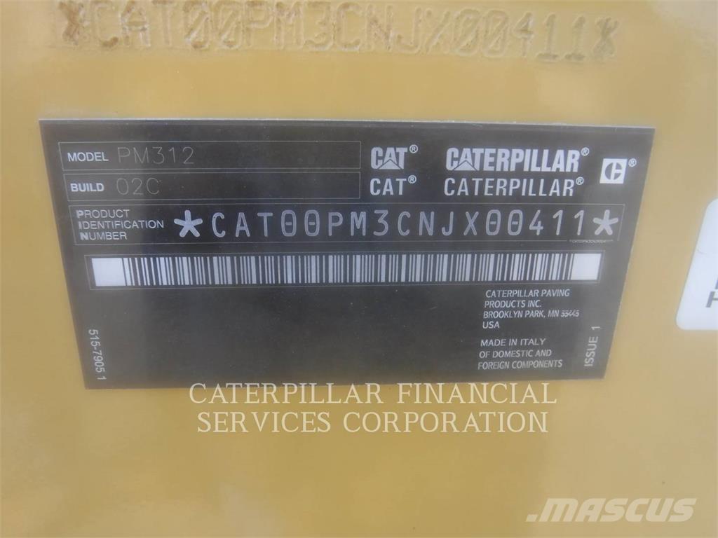 CAT PM312-02 Freze za asfalt