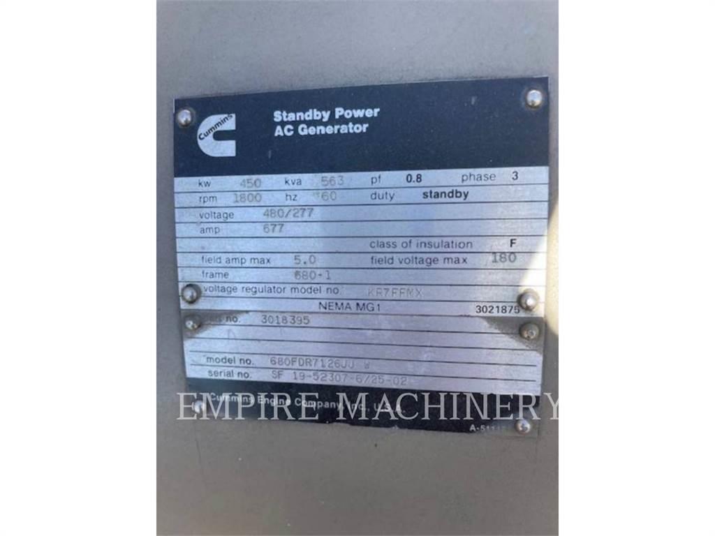Cummins KTTA19G3 Dizel generatori