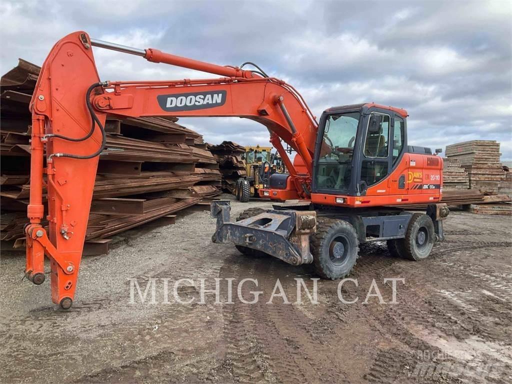 Doosan DX190W Bageri točkaši