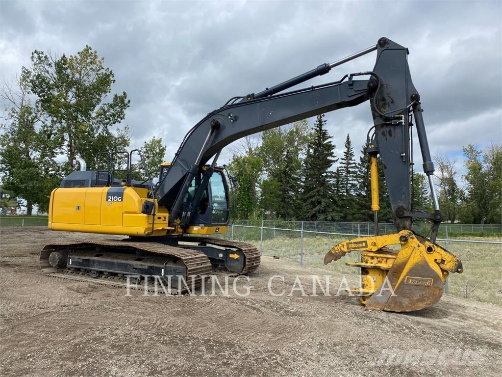 John Deere 210G Bageri guseničari