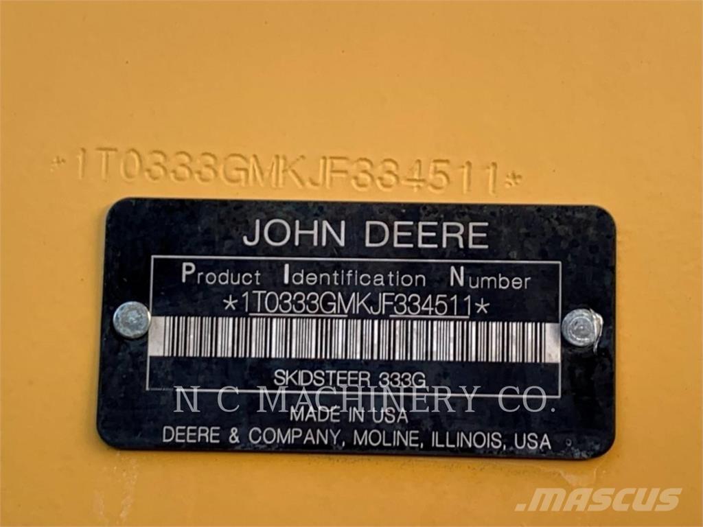 John Deere 333G Skid steer mini utovarivači