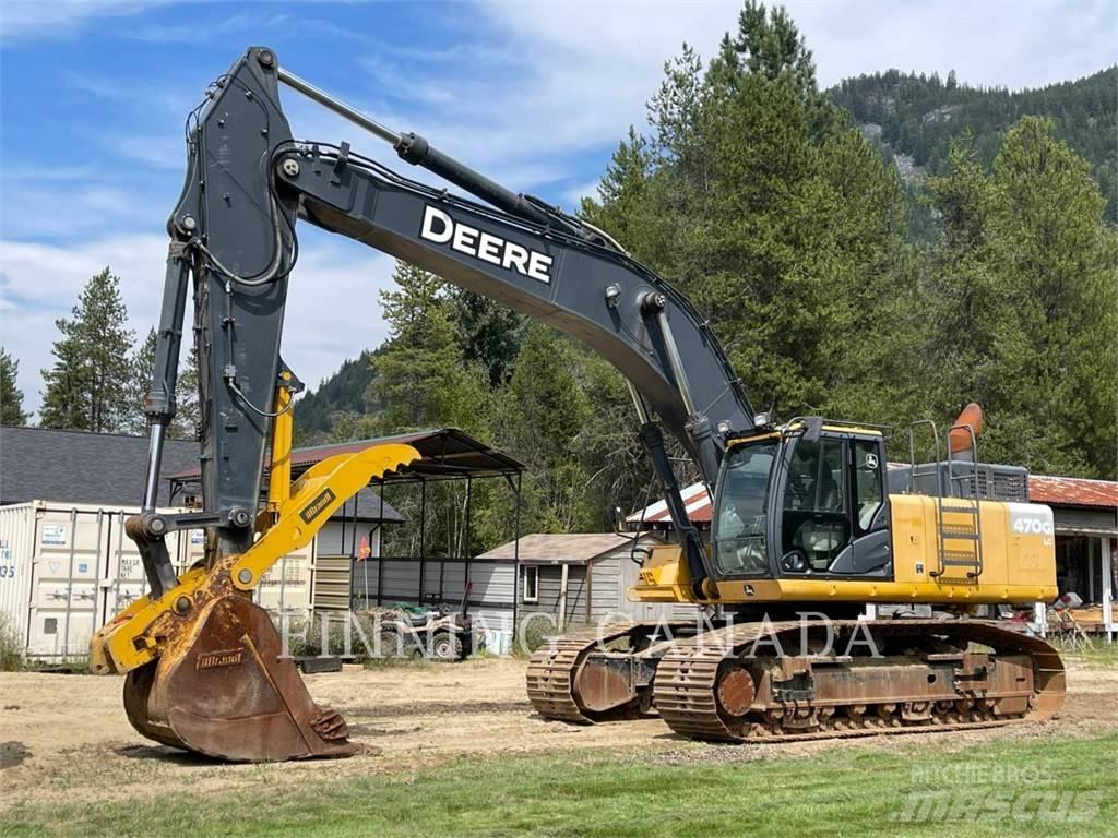 John Deere 470G Bageri guseničari