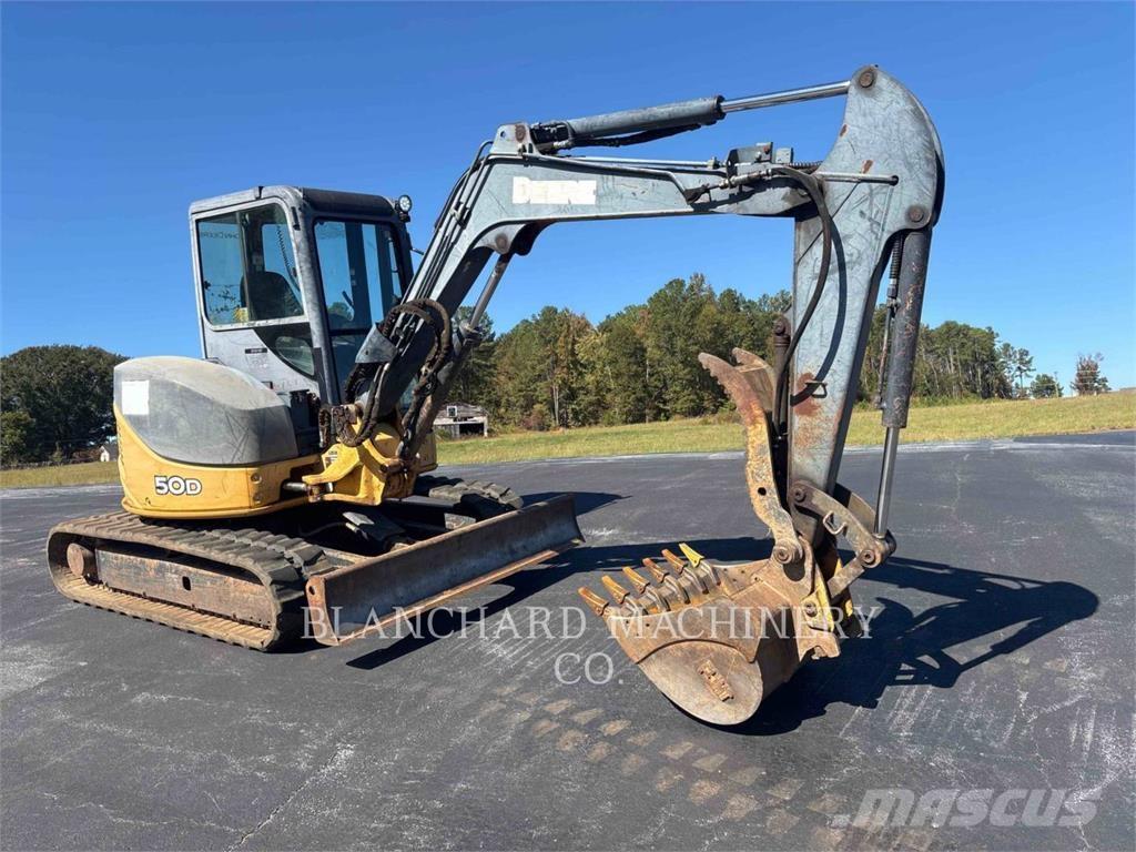 John Deere 50D Bageri guseničari