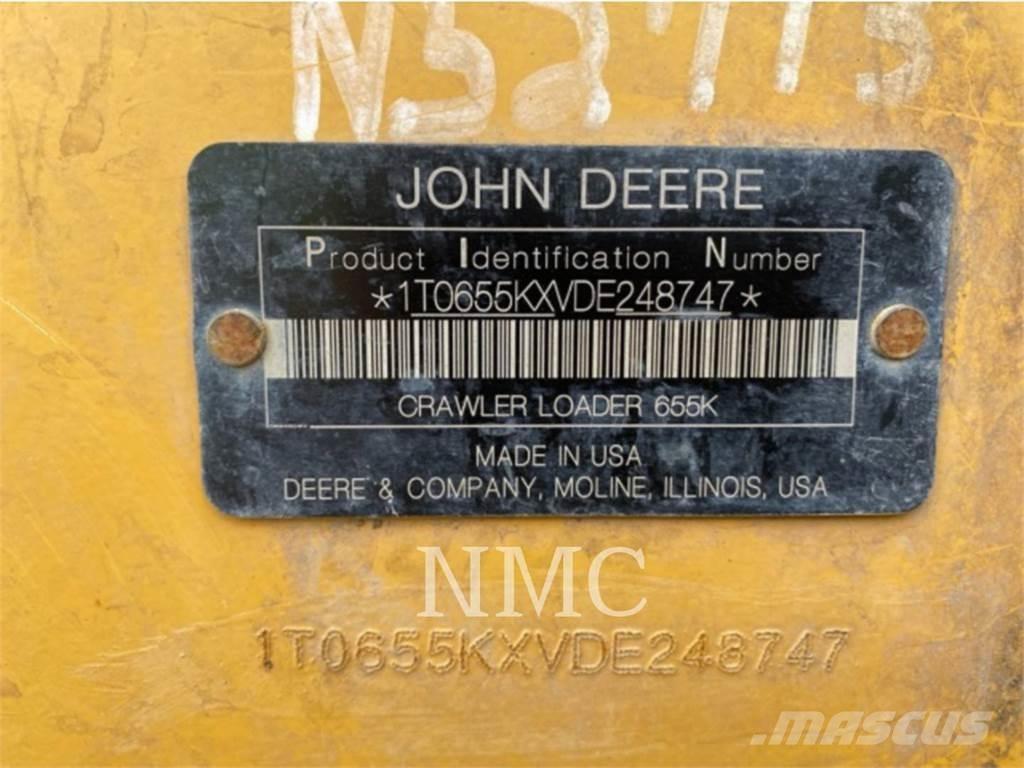 John Deere 655 Utovarivaču guseničara