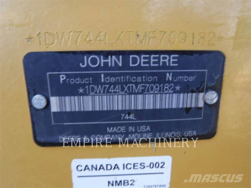 John Deere 744L Utovarivači na točkove