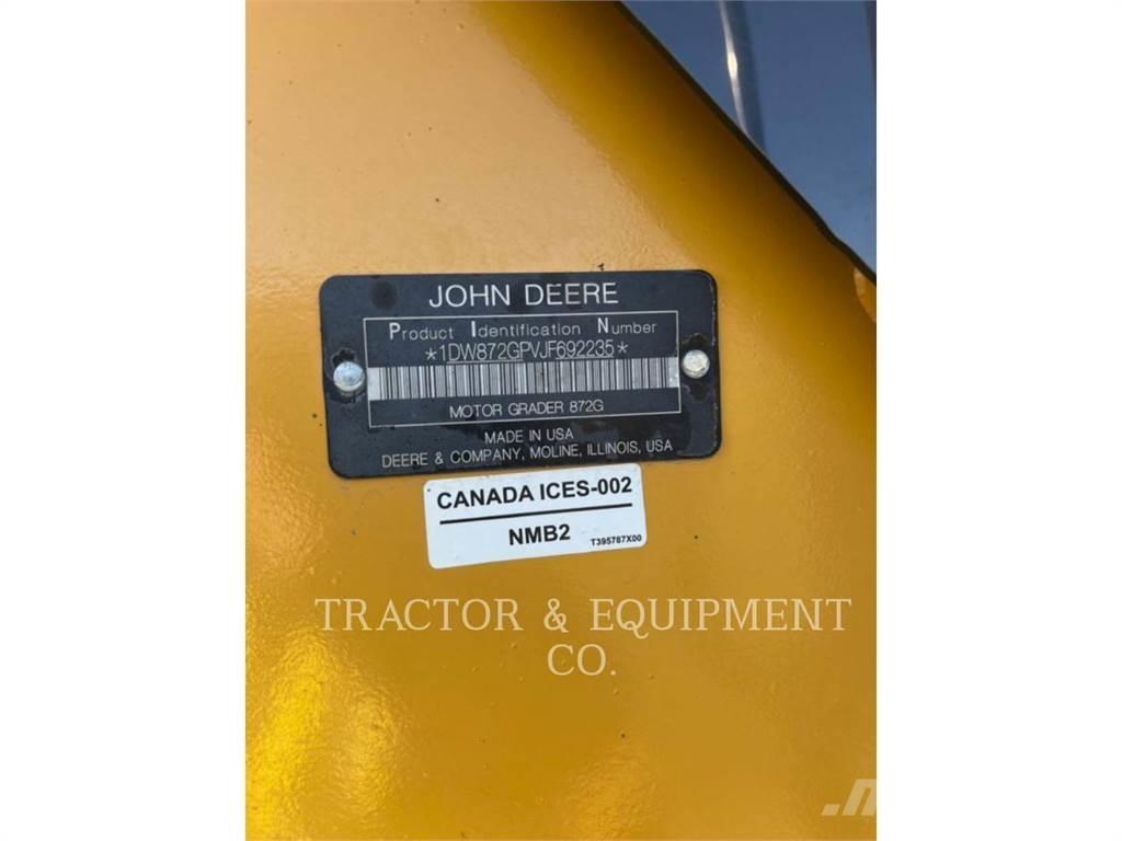 John Deere 872GP Grejderi