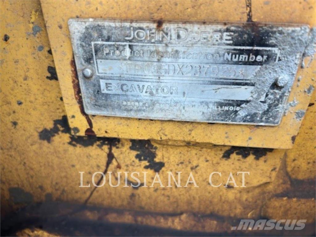 John Deere & CO. 35D Mini bageri < 7t