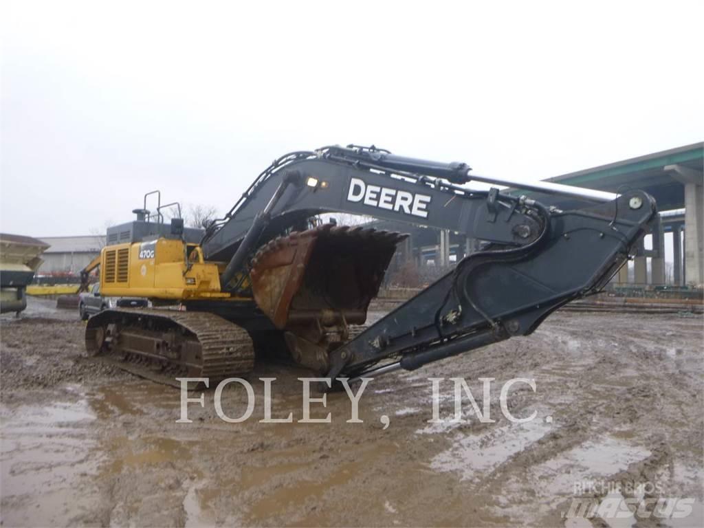 John Deere & CO. 470G Bageri guseničari