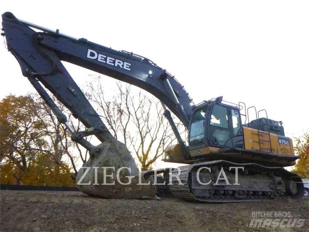 John Deere & CO. 470G Bageri guseničari