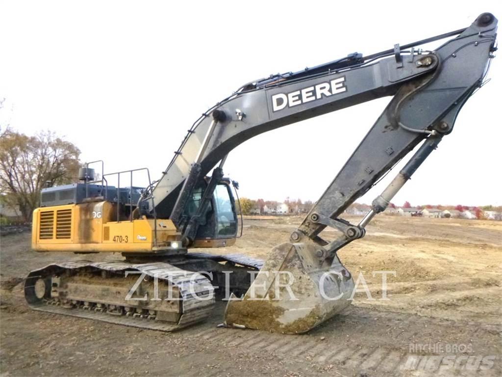 John Deere & CO. 470G Bageri guseničari