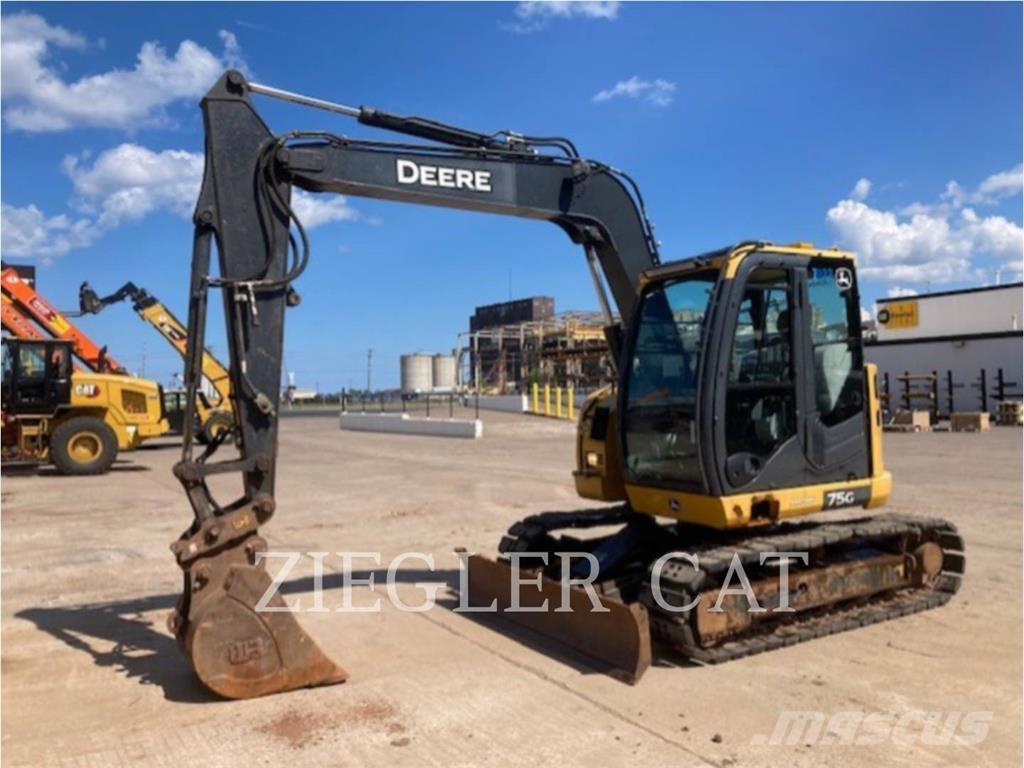 John Deere & CO. 75G Bageri guseničari