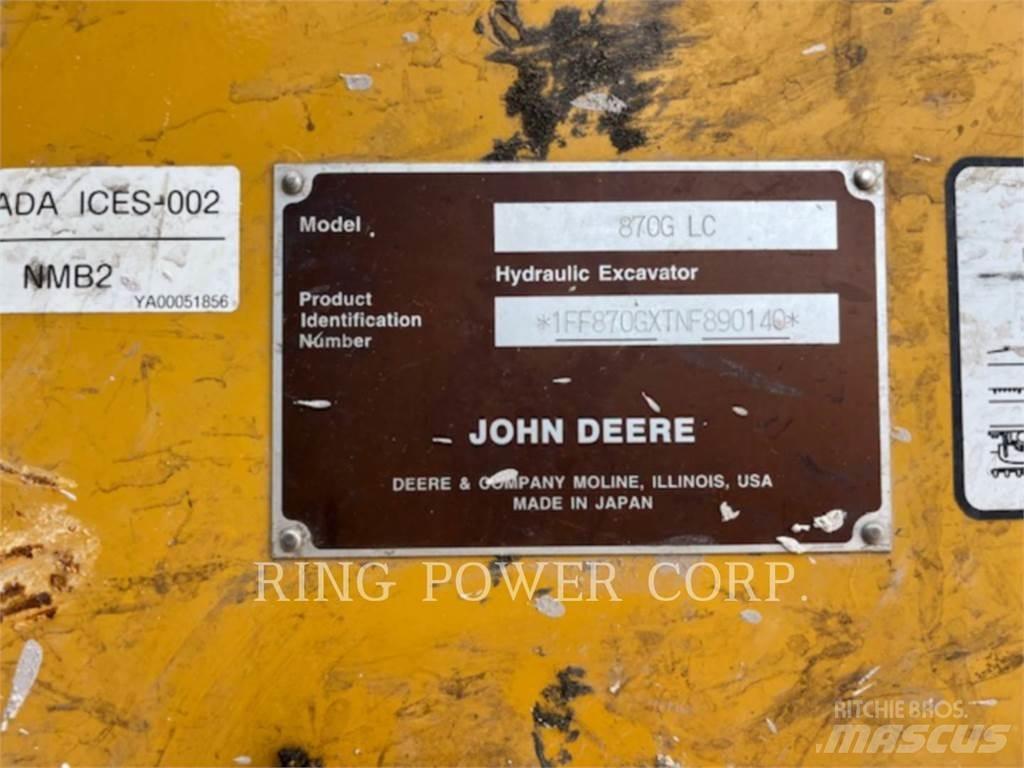 John Deere & CO. 870GLC Bageri guseničari
