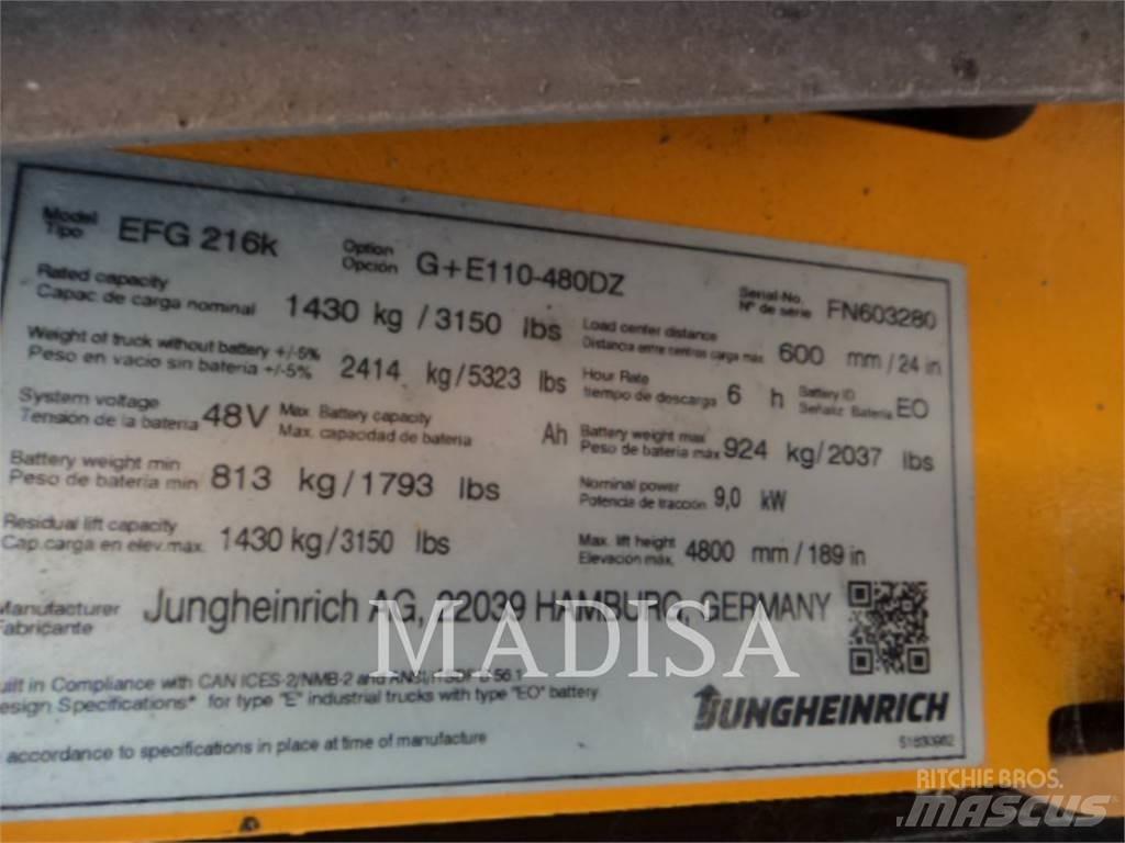 Jungheinrich EFG216K Viljuškari - ostalo