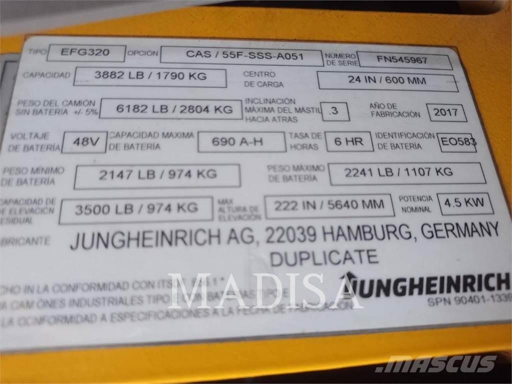 Jungheinrich EFG320-48V Viljuškari - ostalo