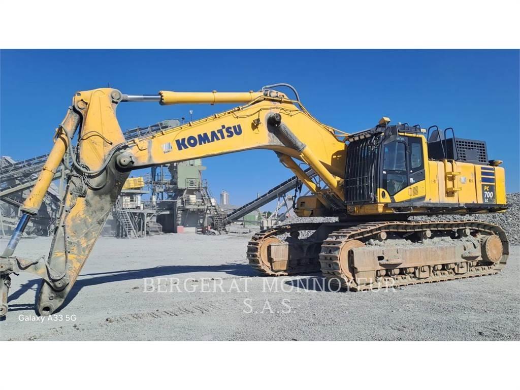 Komatsu PC700LC Bageri guseničari