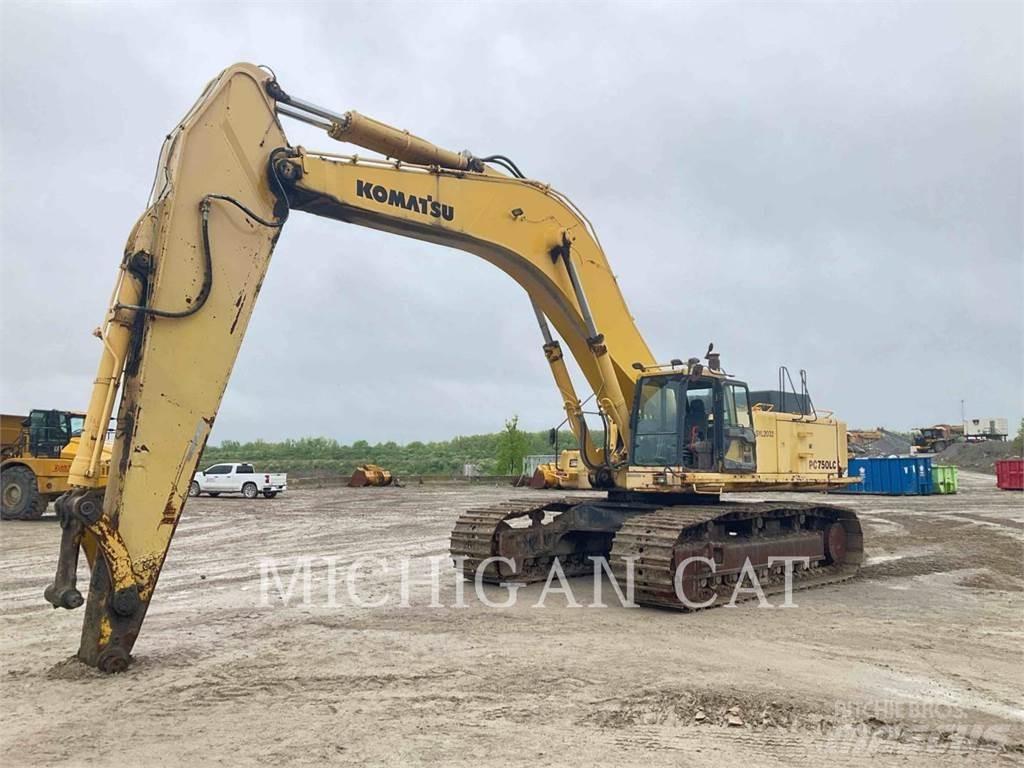 Komatsu PC750LC-6K Bageri guseničari