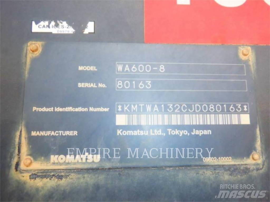 Komatsu WA600-8 Utovarivači na točkove