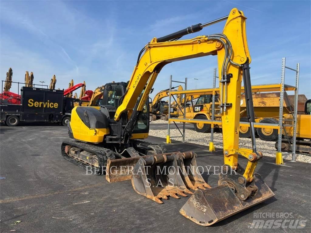 Kubota KX080.4 Bageri guseničari