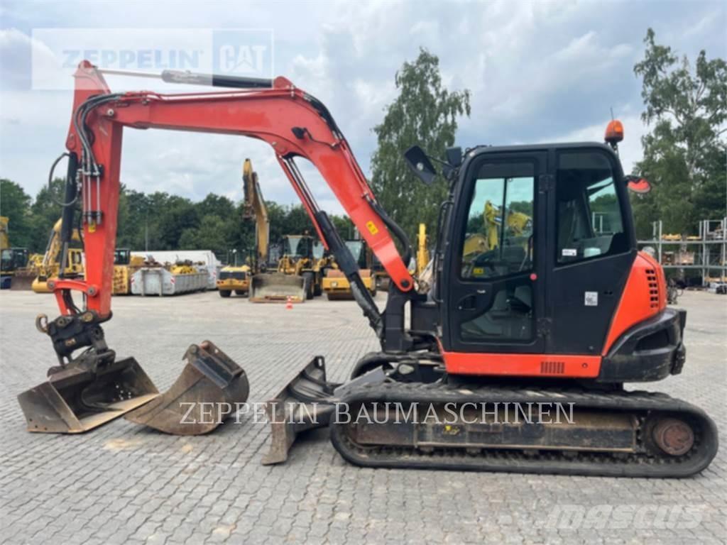Kubota KX080-4 Bageri guseničari