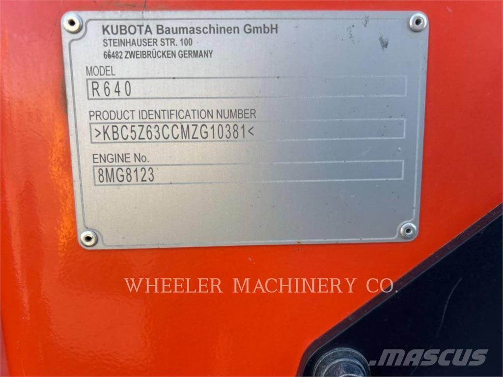 Kubota R640 CWL Utovarivači na točkove
