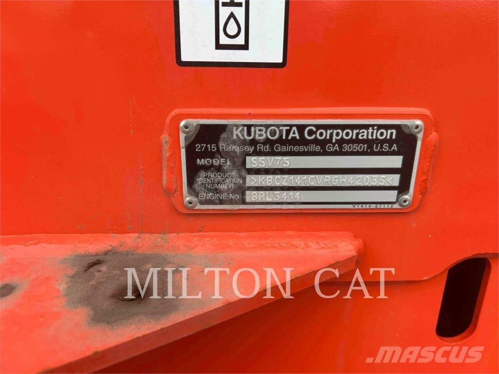 Kubota SSV 75 Skid steer mini utovarivači