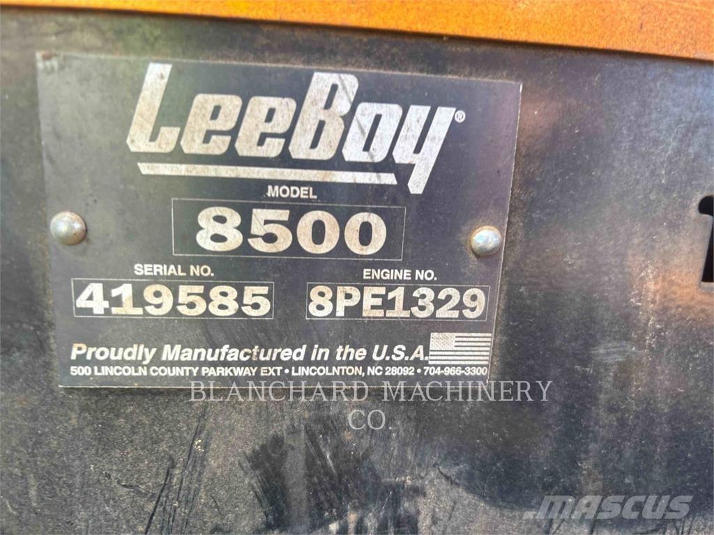 LeeBoy 8500E Asfaltni finišeri