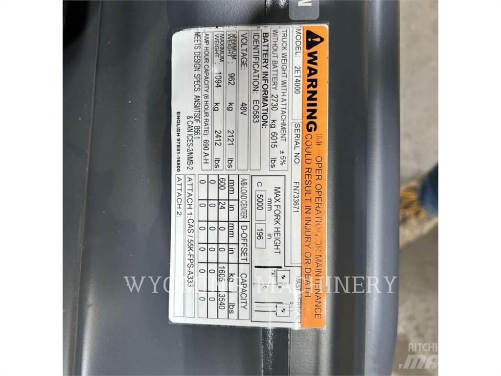 Mitsubishi 2ET4000 Električni viljuškari