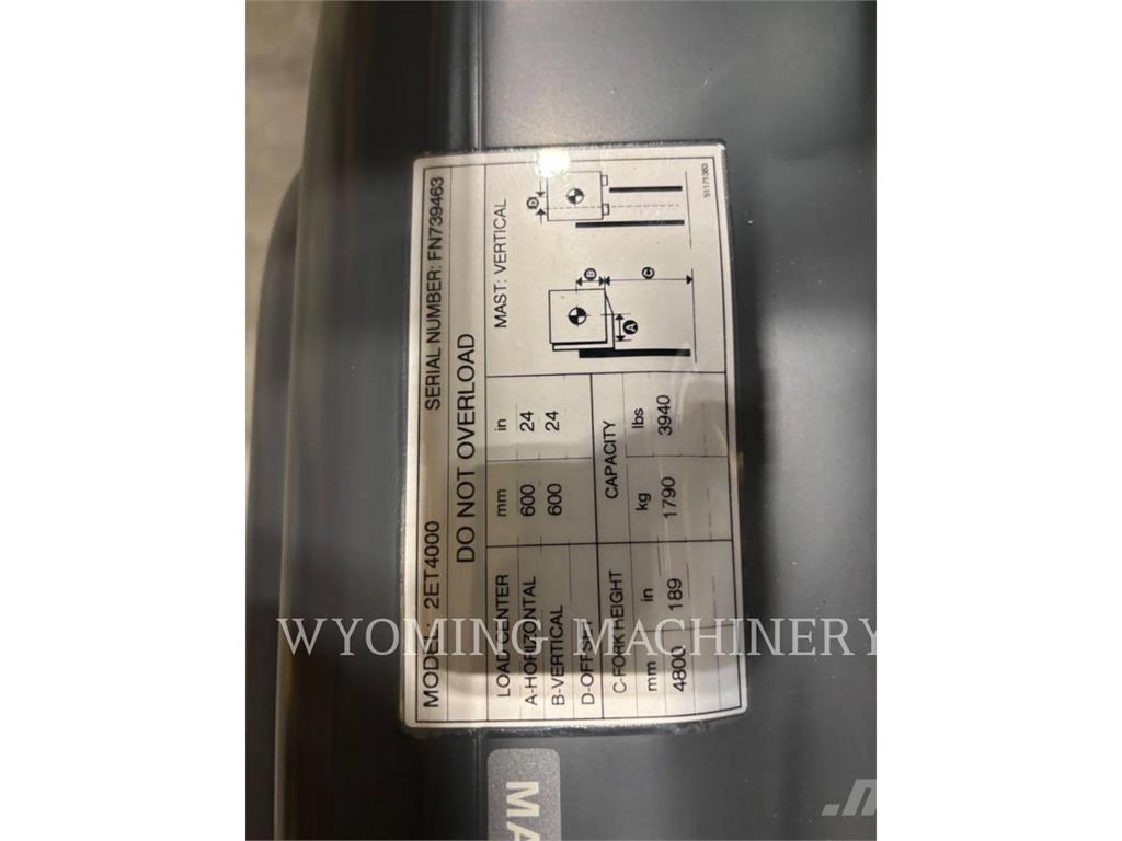 Mitsubishi 2ET4000 Električni viljuškari