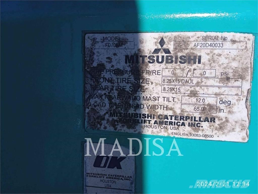 Mitsubishi FD70NM-D Dizelski viljuškari