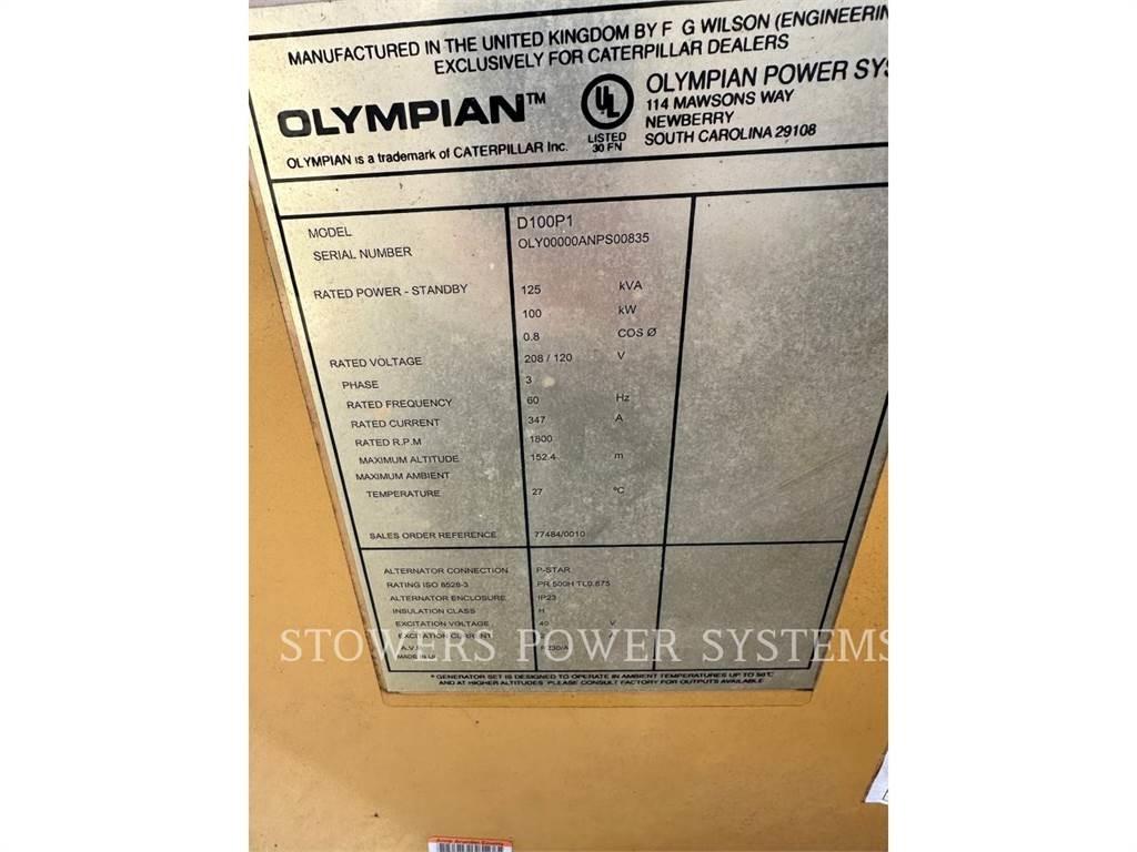 Olympian D100P1 Dizel generatori