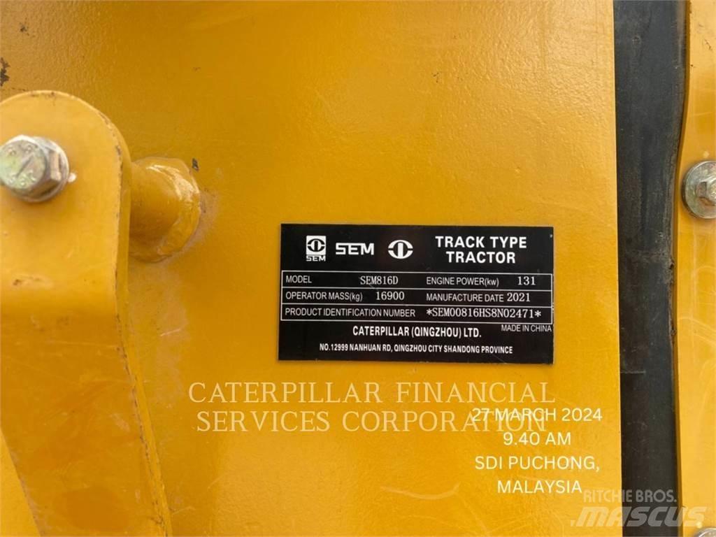 SEM MACHINERY SEM816D Buldožeri guseničari
