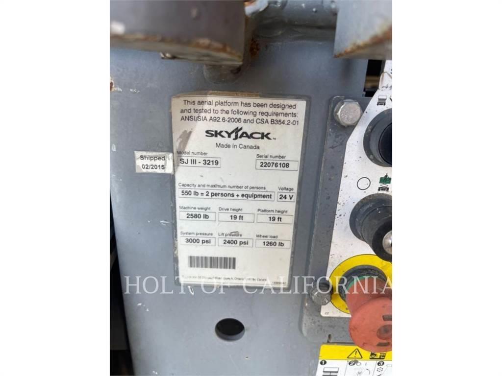 Skyjack SCISSOR 19 Makazaste platforme