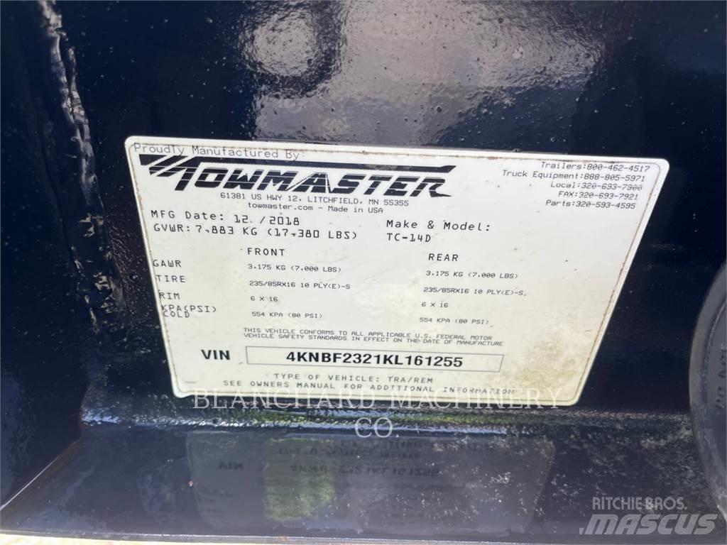TOWMASTER TC-14D Ostale prikolice