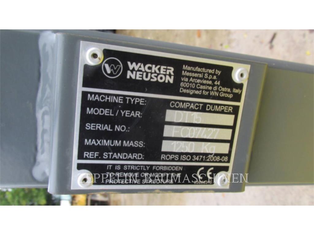 Wacker DT15 Zglobni damperi