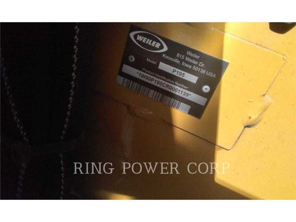 Weiler P195 Mašine za reciklažu asfalta