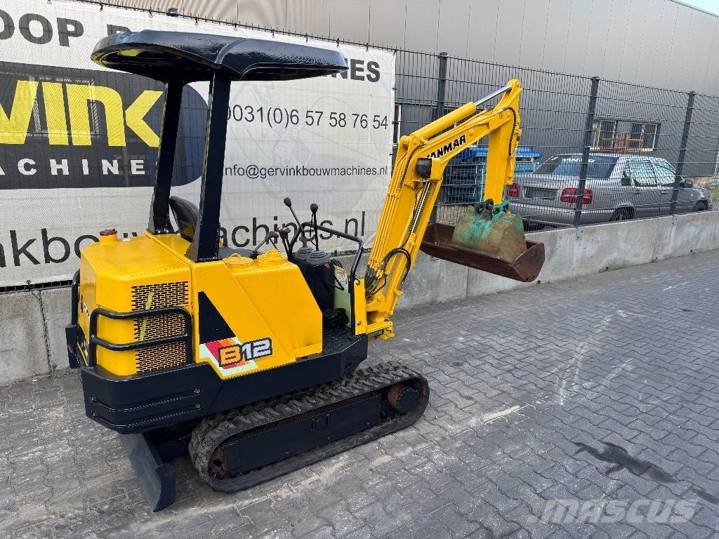 Yanmar B12 Mini bageri < 7t