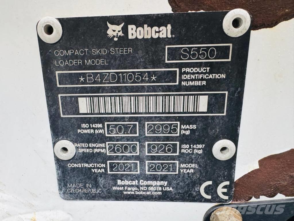 Bobcat S 550 Skid steer mini utovarivači