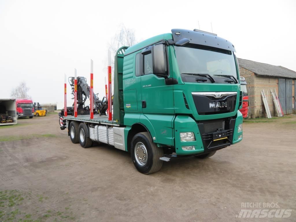 MAN TGX 33.480 Kamioni za drva Šticari