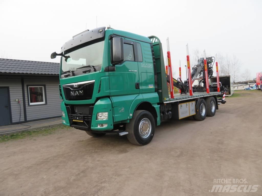 MAN TGX 33.480 Kamioni za drva Šticari
