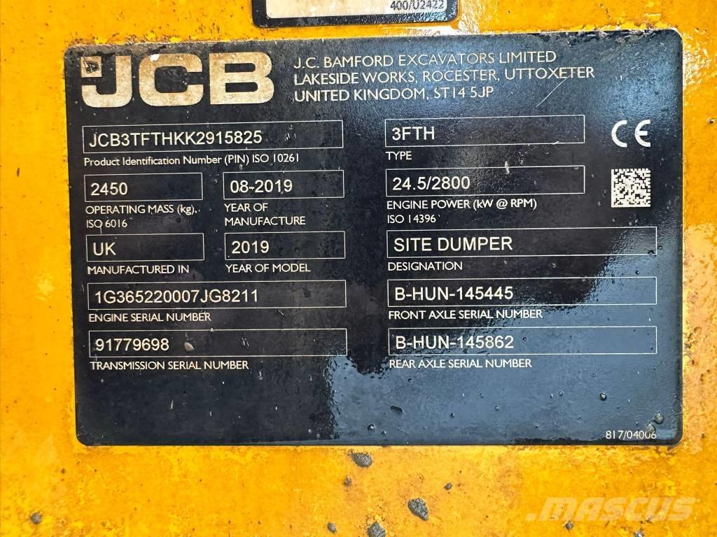 JCB 3 TFT Damperi za gradilište