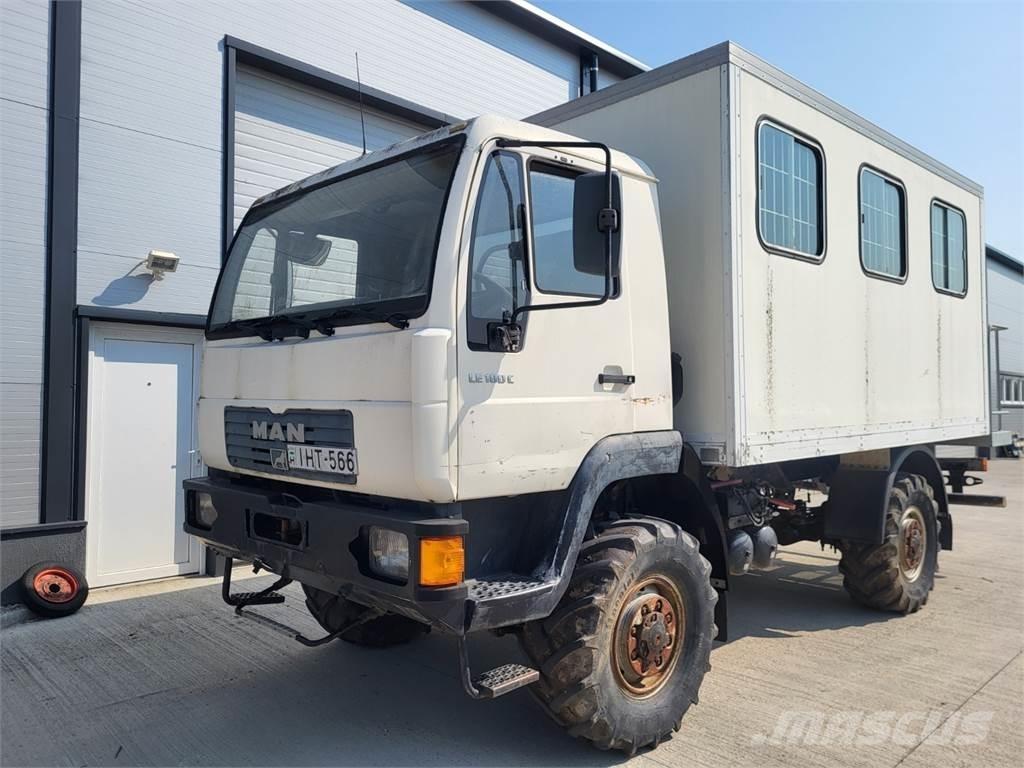 MAN 10.185LAEC 4X4 Sanduk kamioni
