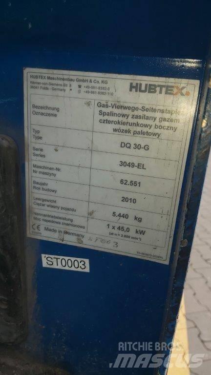 Hubtex DQ 30 G Bočni viljuškari