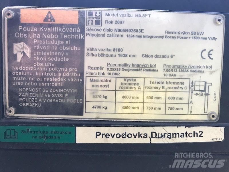 Hyster 5.5 FT Dizelski viljuškari