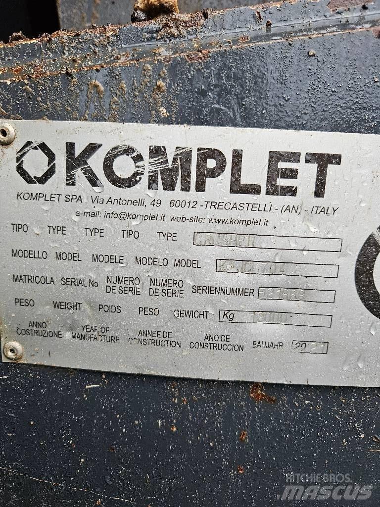 Komplet K-JC 704 Mobilne drobilice
