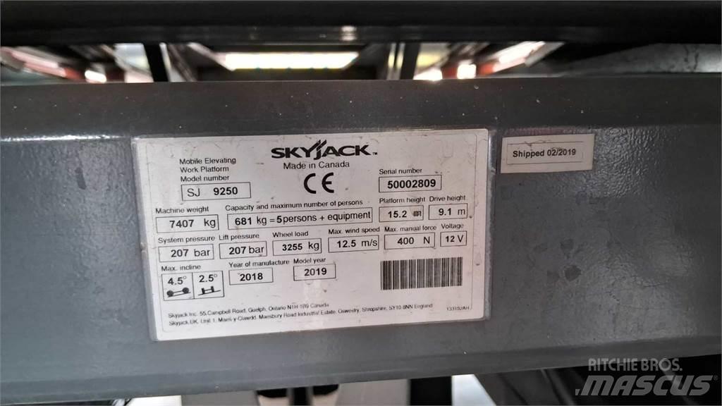 SkyJack 9250RT Makazaste platforme