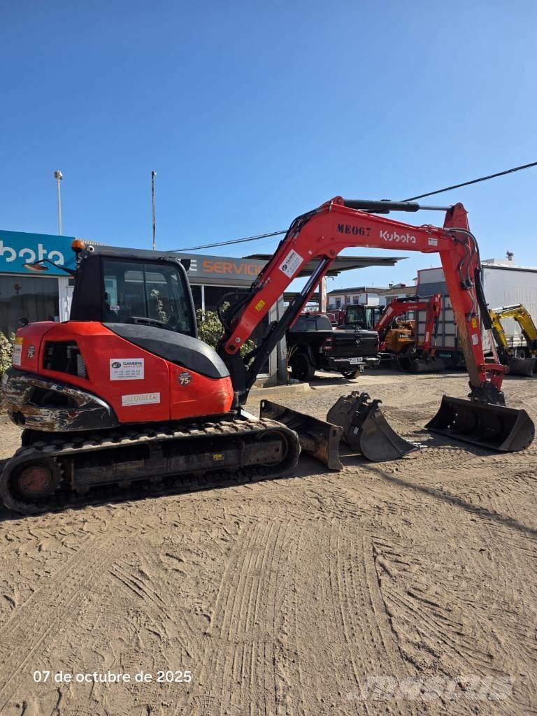 Kubota KX80-4a2 Midi bageri 7t – 12t