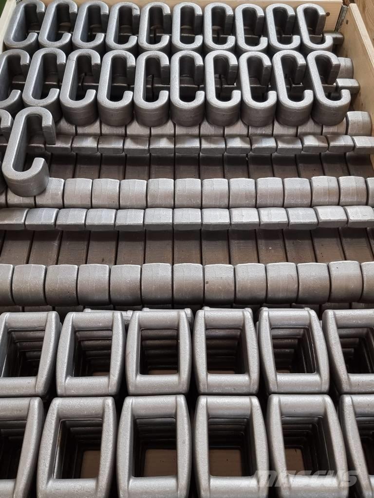 Clark Terra Gusenice, lanci i podvožje