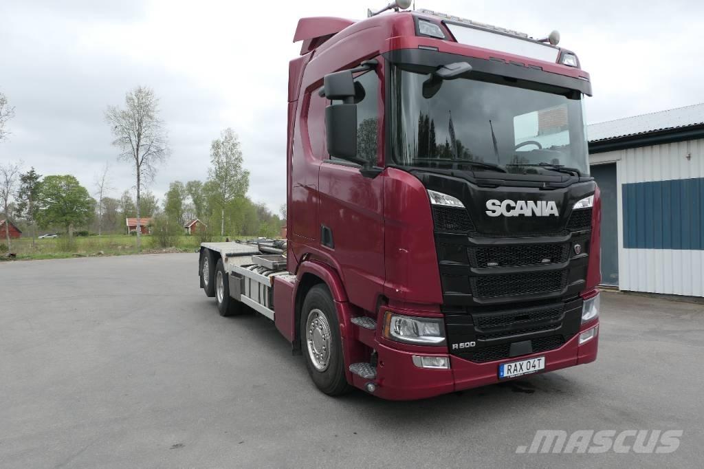 Scania R500B6x2*4NB Rol kiper kamioni sa kukom za podizanje tereta